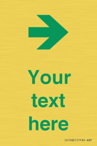 Custom Safe Condition inverse: Green right arrow